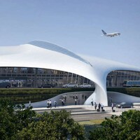 Swooped Roof Chinese Airports Image 3