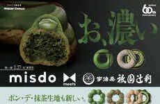 Collaboration Matcha-Infused Donuts