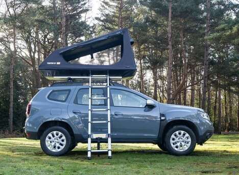 Lightweight Collapsible Vehicle Tents