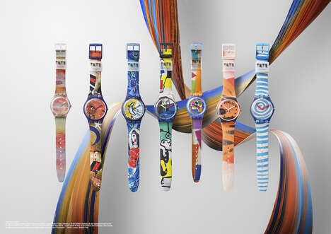 Artwork-Inspired Vibrant Watches