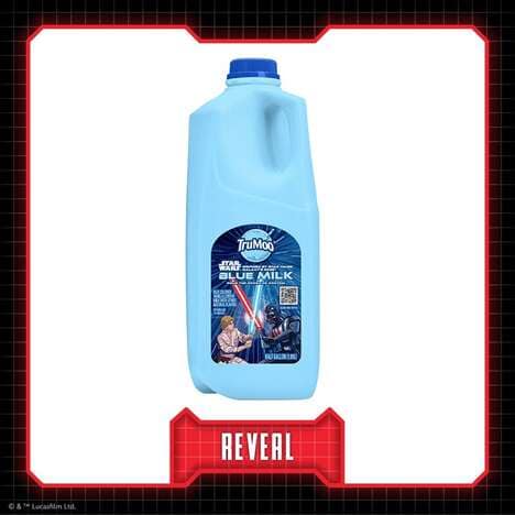 Sci Fi-Inspired Blue Milks