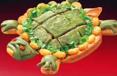 Cartoon Turtle-Themed Pizzas