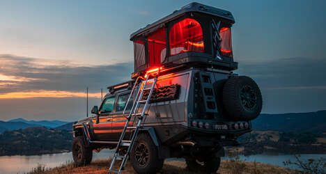 Off-Road-Ready Rooftop Tents