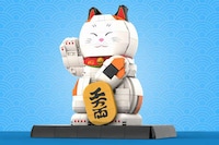 Building Block Fortune Statues Image 1