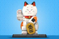 Building Block Fortune Statues Image 3