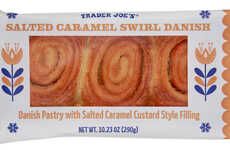Swirled Salted Caramel Danishes