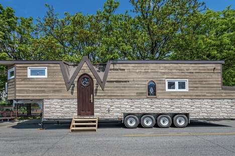 Medieval-Themed Towable Micro Homes