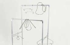 Quirky Structural Clothes Hangers