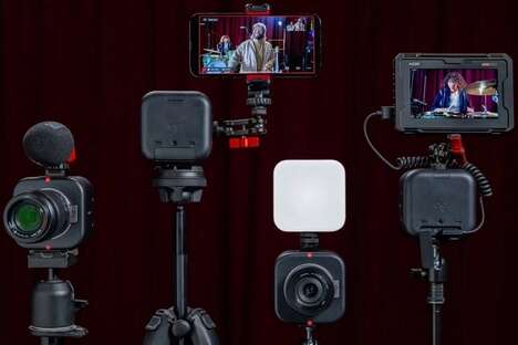 Swappable Lens Livestream Webcams