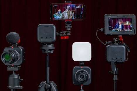 Swappable Lens Livestream Webcams