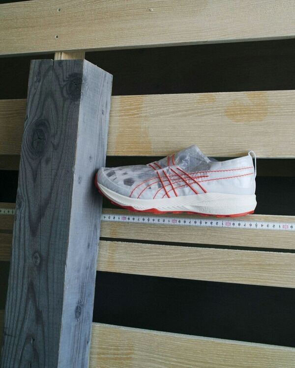 Translucent Overlaid Sneakers