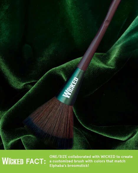 Broom-Shaped Beauty Brushes