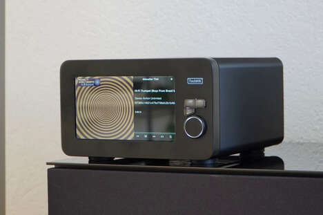 Retrofuturistic Streaming Audio Devices