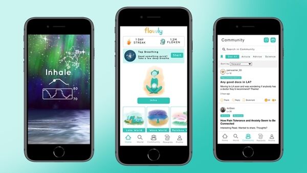Mobile VR Pain Management Apps