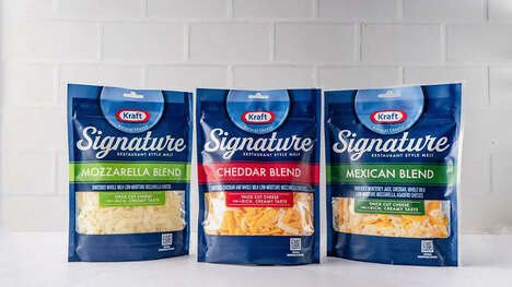 Restaurant-Quality Shredded Cheeses