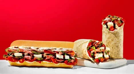 Italian Cuisine Sandwich Menus