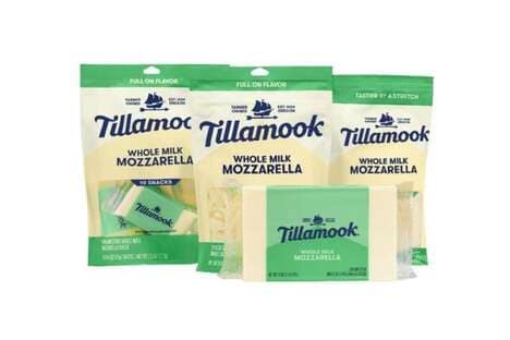 Block-Style Mozzarella Cheeses