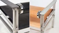 Leather-Accented Industrial Seating Image 3