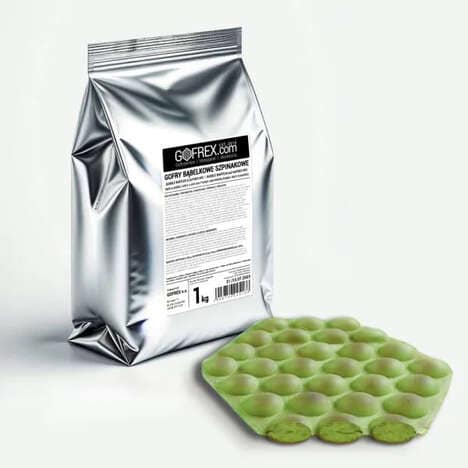 Spinach-Based Waffle Mixes