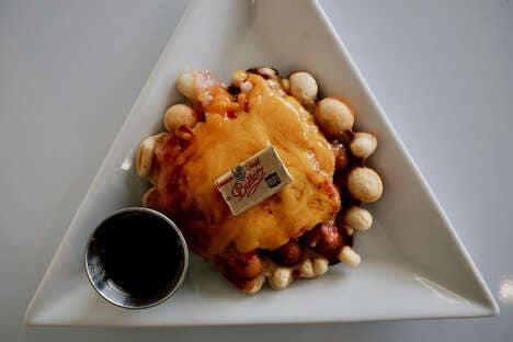 Savory Bubble Waffle Cafes