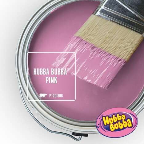 Branded Bubble Gum Paints