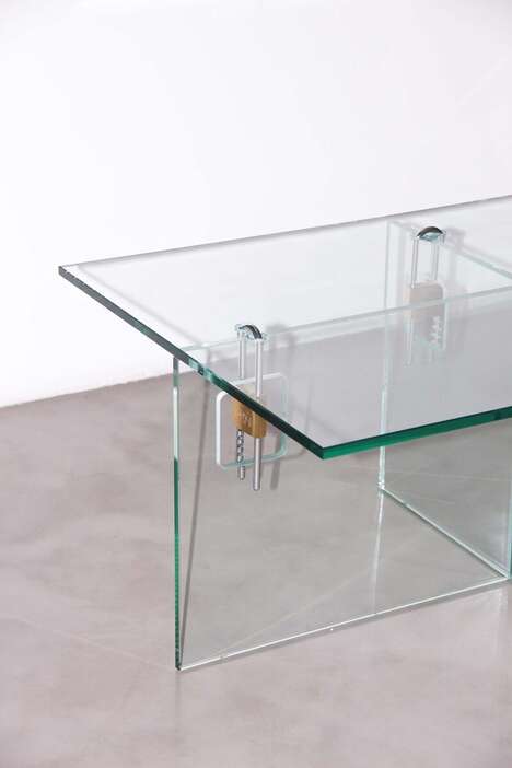 Love Lock-Inspired Coffee Tables