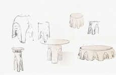 Organically Shaped Furniture Capsules
