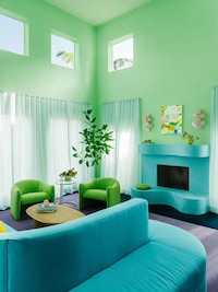 90s-Inspired Vibrant Home Designs Image 3