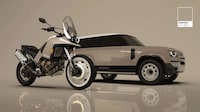 Chic SUV-Inspired Motorcycles