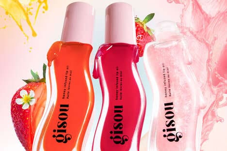 Tinted Honey-Infused Lip Oils