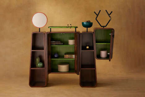 Stylish Oakwood Storage Furniture