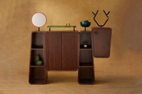 Stylish Oakwood Storage Furniture Image 2