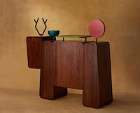 Stylish Oakwood Storage Furniture Image 3