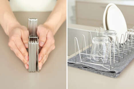 Compact Portable Dish Racks