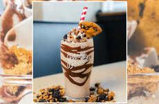 Cookie-Packed Diner Shakes