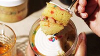 Boozy Funfetti Rum Cakes Image 2