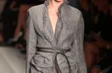 Wind-Swept Burlap Fashion