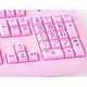 Pink Keyboard For Blondes Image 3