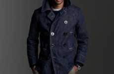 Denim Pea Coats