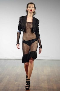 Unisex Mesh & Sequins Image 4