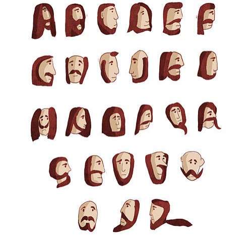 Beard Fonts