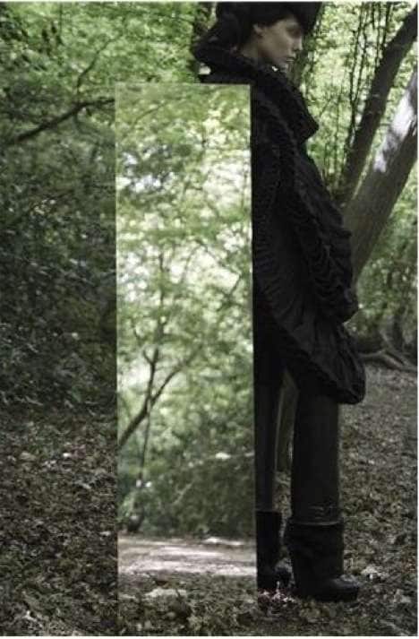 Mirrored Forest Fashiontography