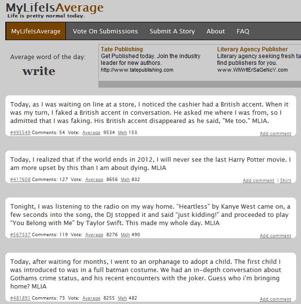 Self-Deprecating Blogs