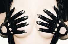 Metal Fingernail Gloves