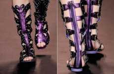 Winged Footwear