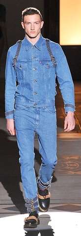 Pretty Pink-Striped Menswear Image 2