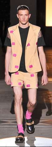 Pretty Pink-Striped Menswear Image 3