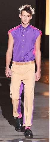 Pretty Pink-Striped Menswear Image 4