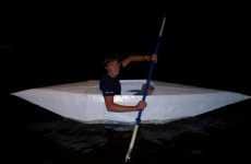 Cardboard Paddle Boats
