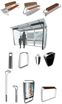 Sleek Street Furniture Image 8